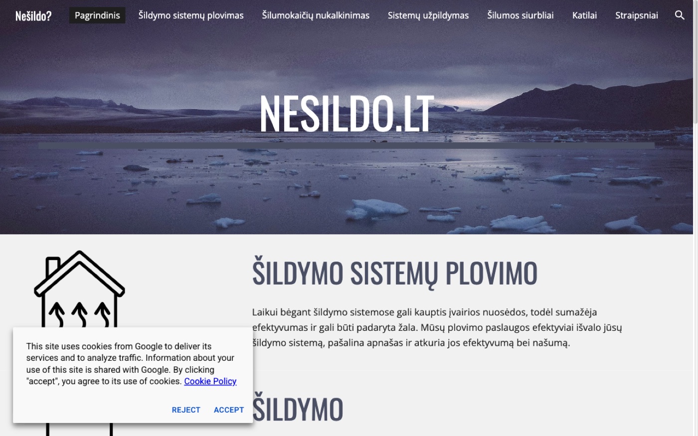 Dabartinė nesildo.lt